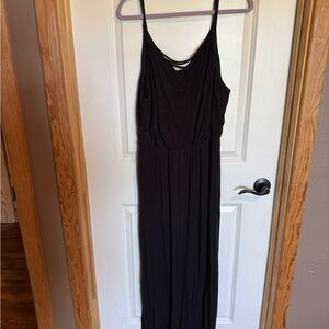 Maurices | Dresses | Maurices Black Sleeveless Spaghetti Strap Maxi Dress  Women Size X | Poshmark